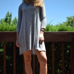 Heather Grey T-shirt Dress